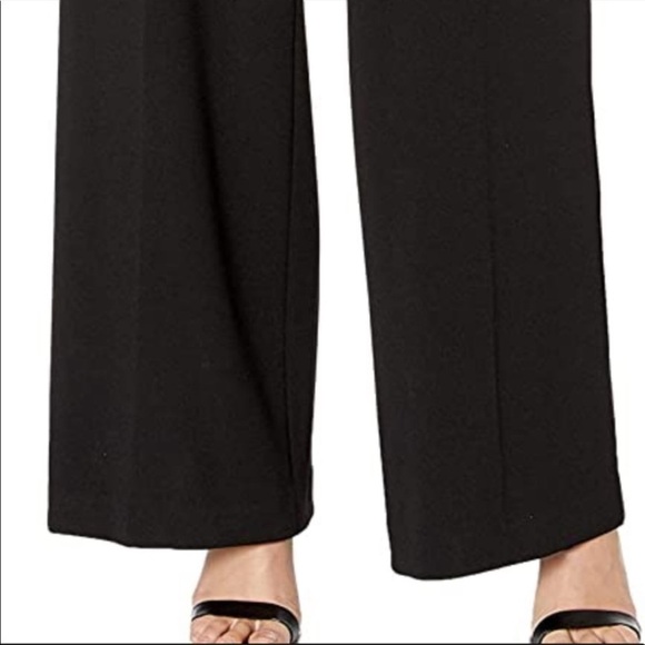 TOMMY HILFIGER NWT Statement Tie Waist Jumpsuit Size 4 in Black - Picture 8 of 15